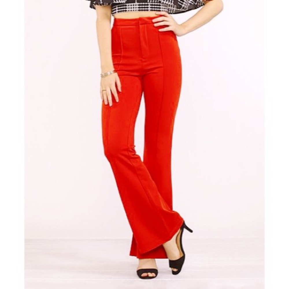 Jealous Tomato High-Waisted Pleated Pants